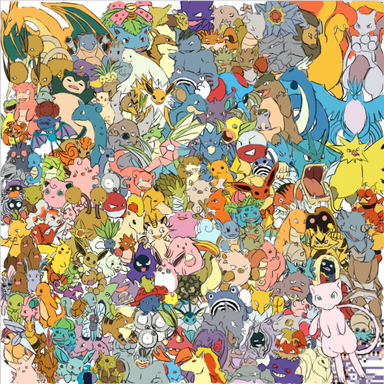 150 Pokémons